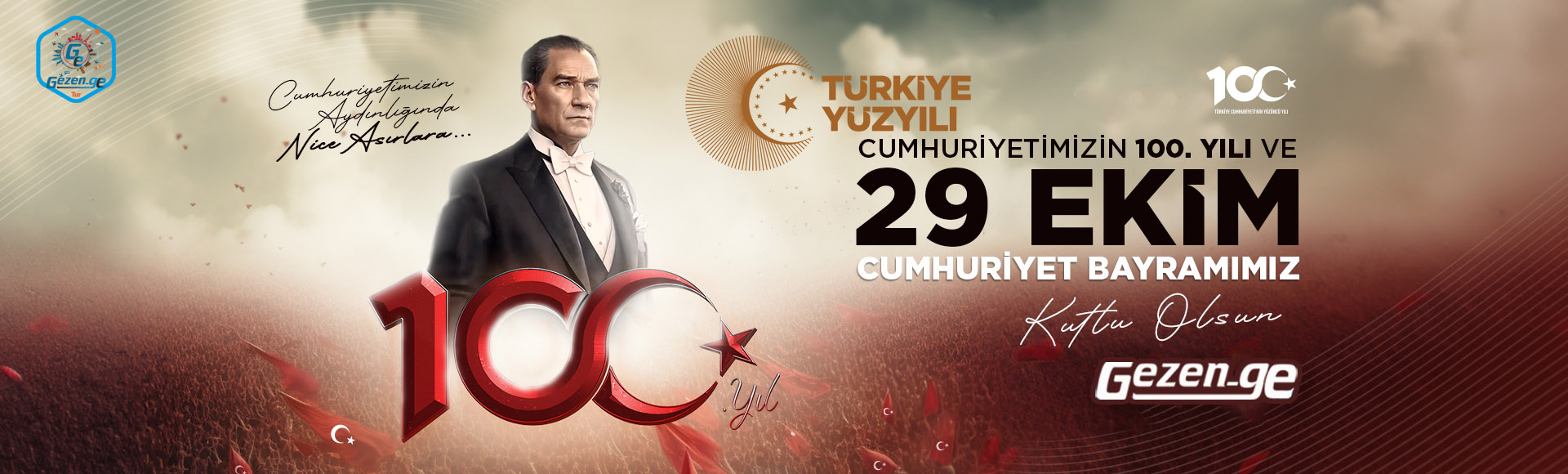 Cumhuriyetimizin 100. Yılı Kutlu Olsun !