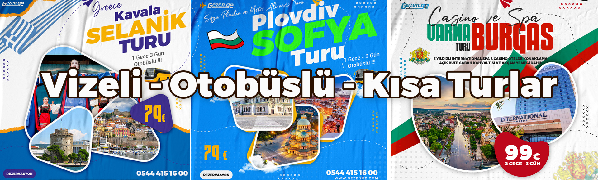 vizeli otobüslü kısa turlarımız