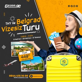 Belgrad Turu THY ile Vizesiz