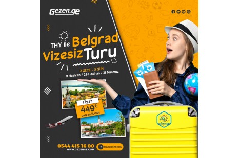 Belgrad Turu THY ile Vizesiz