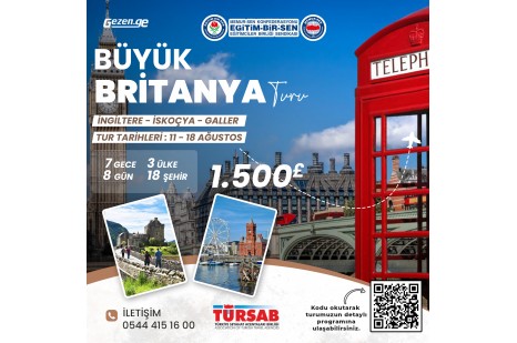 EĞİTİM-BİR-SEN Büyük Britanya Turu