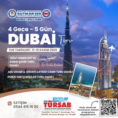 EĞİTİM-BİR-SEN Dubai Turu