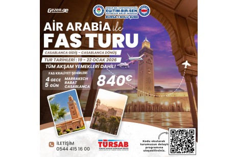 EĞİTİM-BİR-SEN FAS Turu