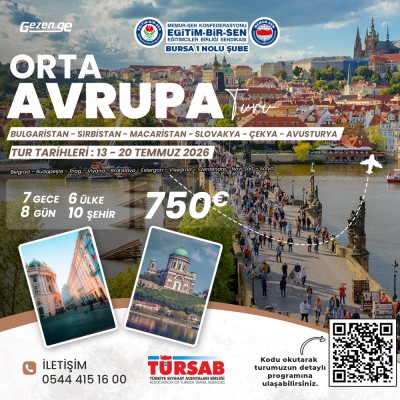 EĞİTİM-BİR-SEN Orta Avrupa Turu