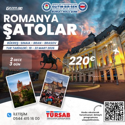 EĞİTİM-BİR-SEN Romanya Şatolar Turu