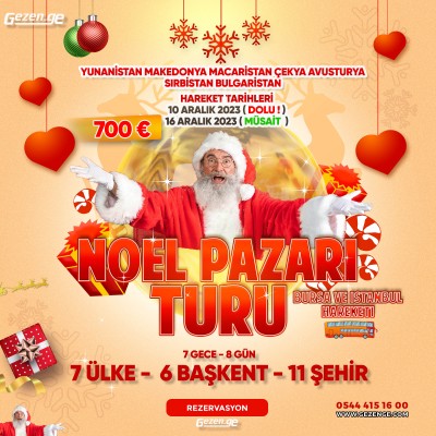 Noel Pazarı Turu