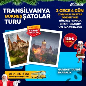 Yılbaşı Bükreş Transilvanya Turu