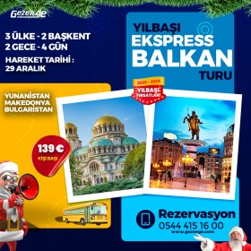 YILBAŞI EKPRESS BALKAN TURU